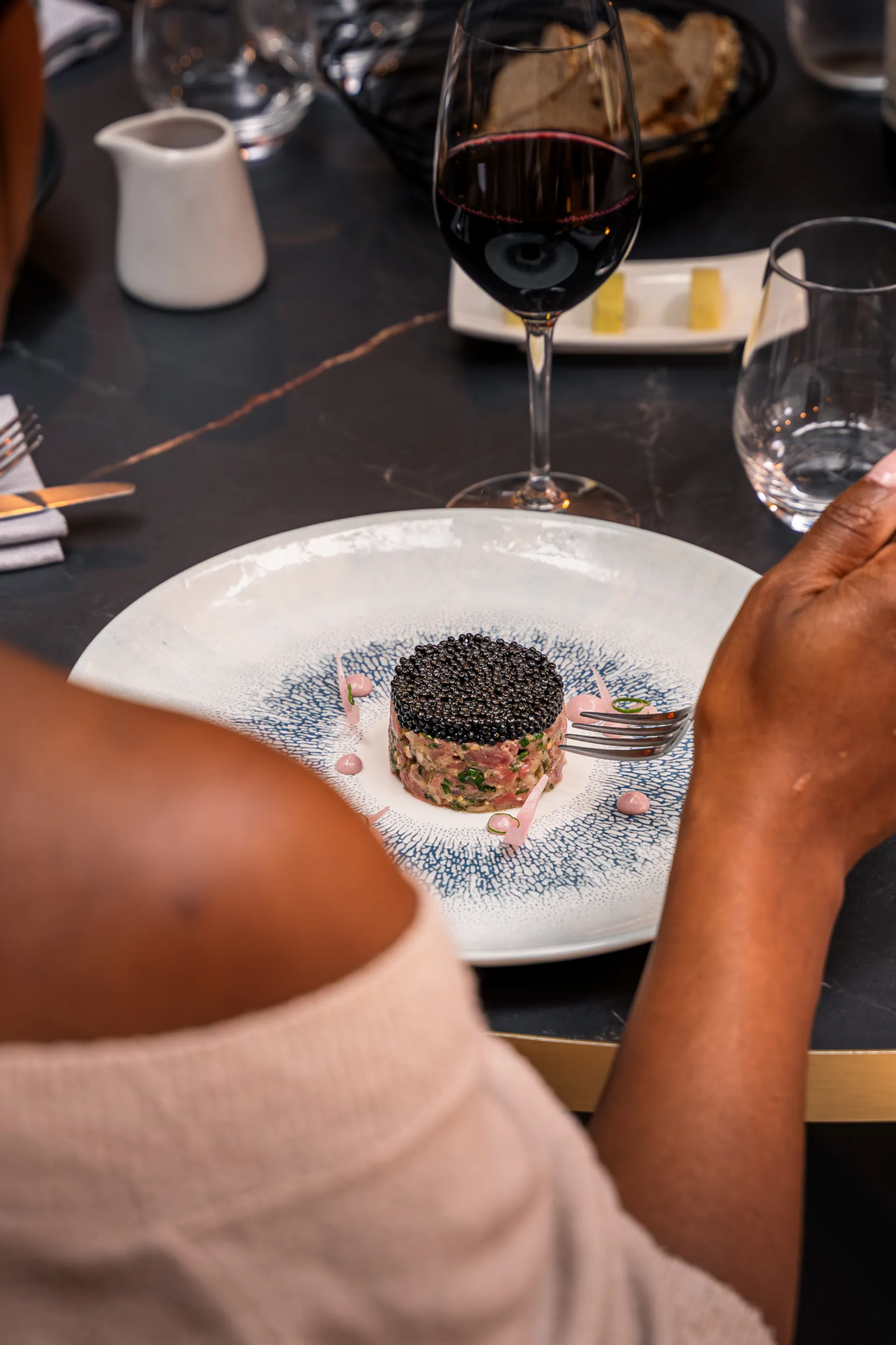 Tartare au caviar