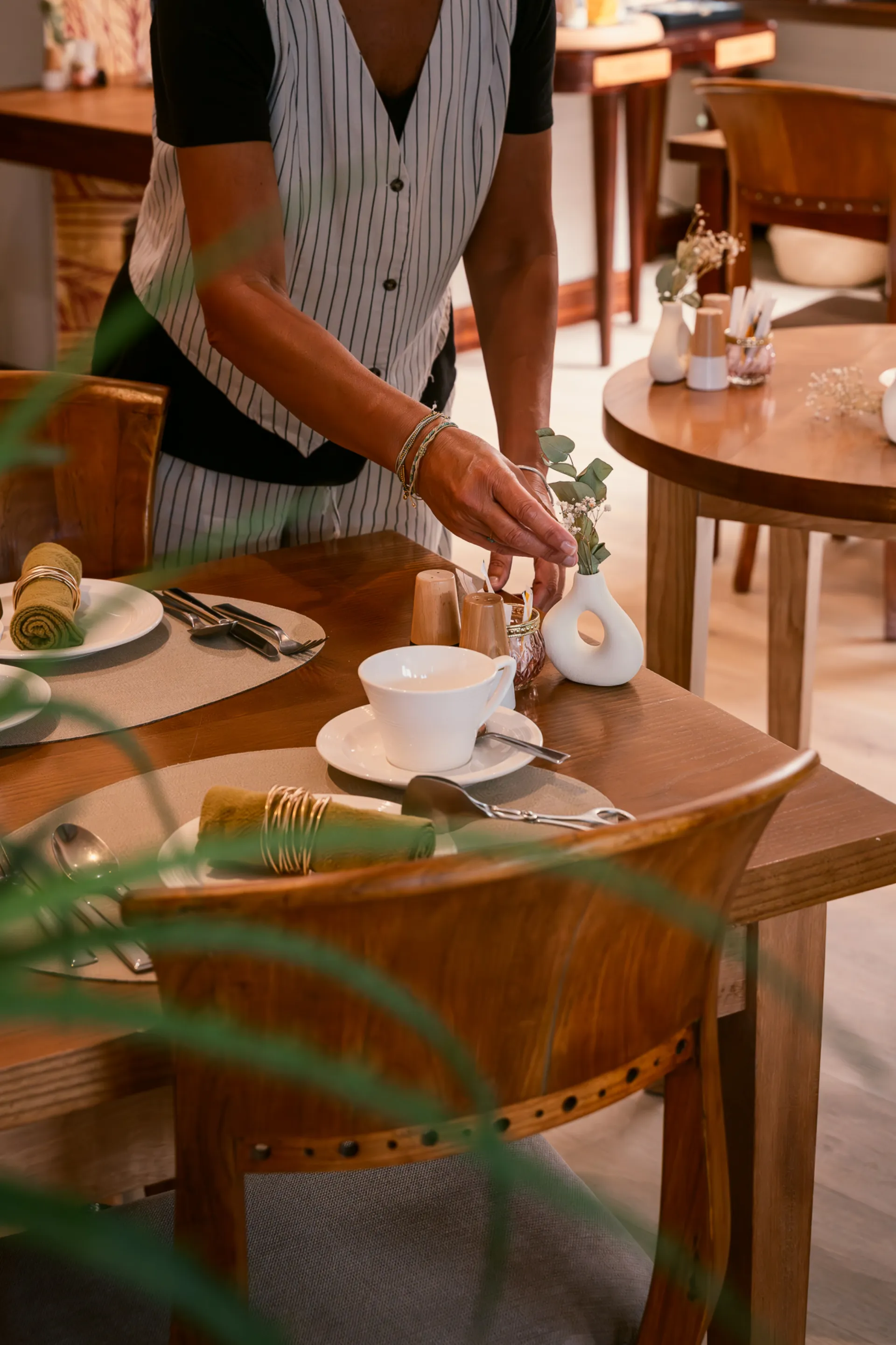 Mise en place de table