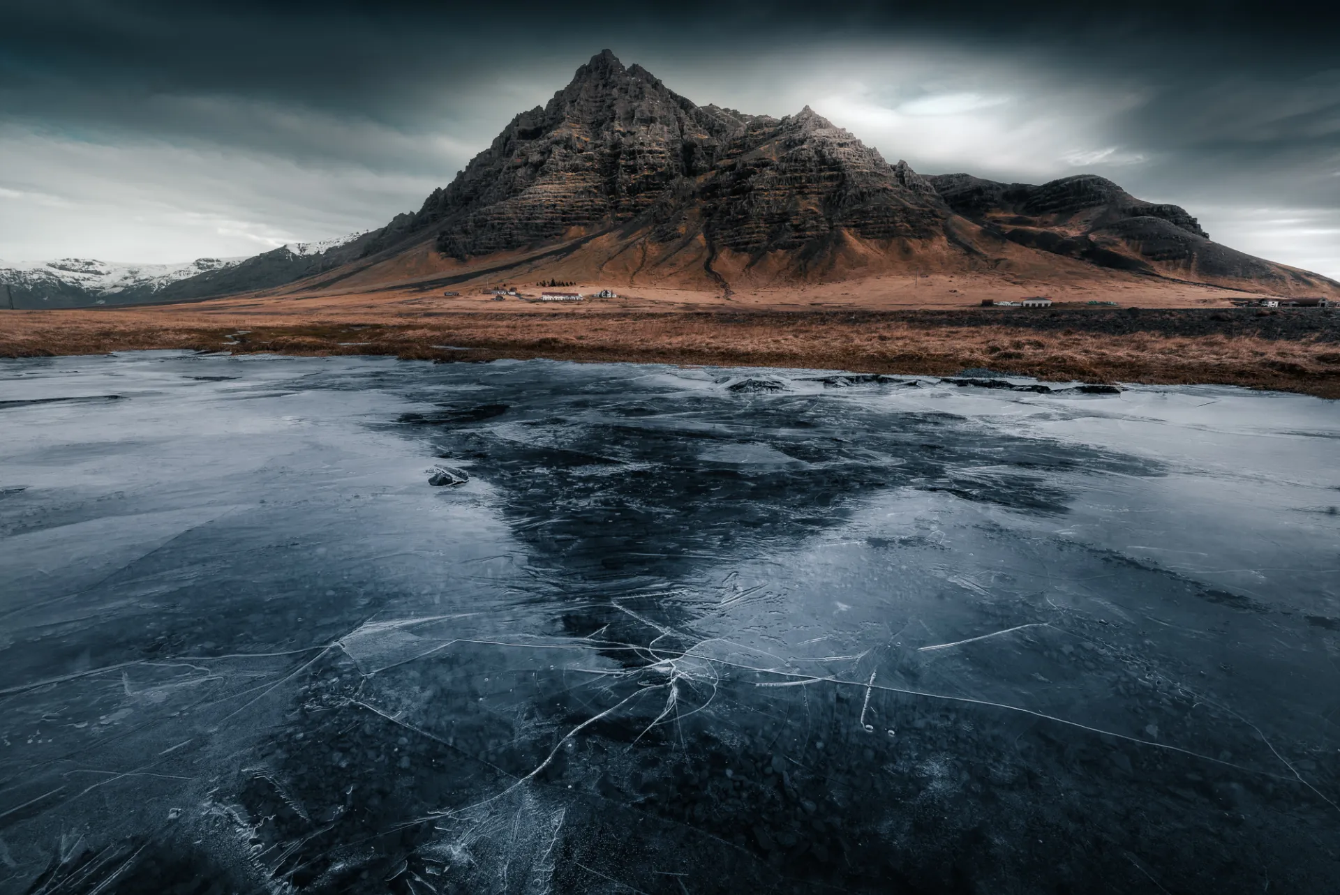 Montagne et glace en Islande